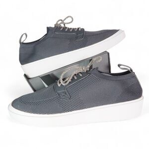 BYLT Premium Basics Lindo Knit Casual Oxford Sneakers Charcoal‎ Grey Men's 12